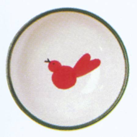 Uccello Rosso Individual Dip Dish