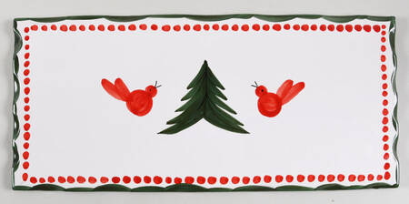 Uccello Rosso Rectangular Cheese Plate