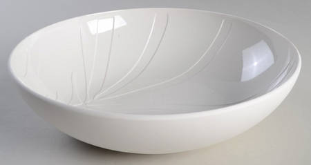 It's My Match White 10" Round Serving Bowl