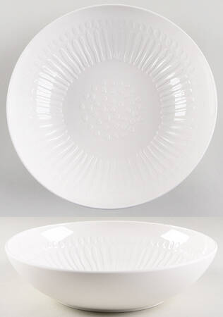 It's My Match White 10" Round Serving Bowl