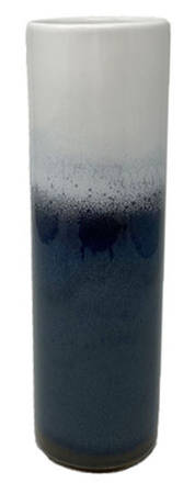Lave Bleu (Blue) 9" Cylinder Vase