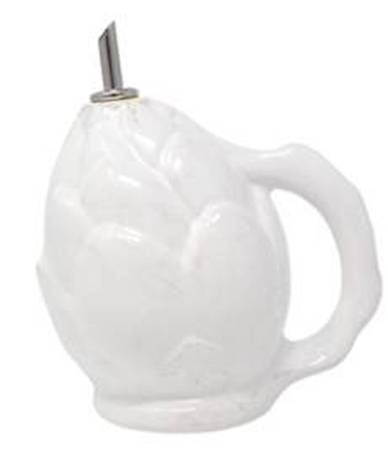Artichokes Oil Cruet with Stopper