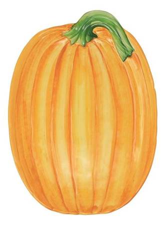 Pumpkins 13" Oval Serving Platter