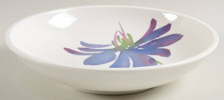 Artesano Flower Art 9" Individual Pasta Bowl