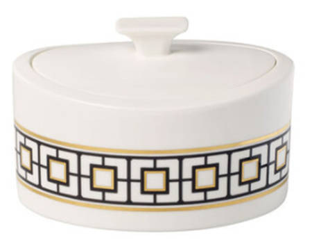 MetroChic (Metro Chic) 6" Oval Box & Lid