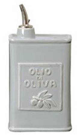 Lastra Light Gray Olive Oil Carafe