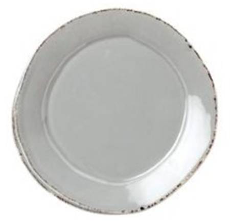 Lastra Light Gray Canape Plate