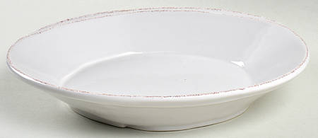 Lastra Light Gray 8" Individual Pasta Bowl
