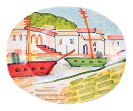 Portofino 19" Oval Serving Platter