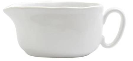 Chroma White Gravy Boat