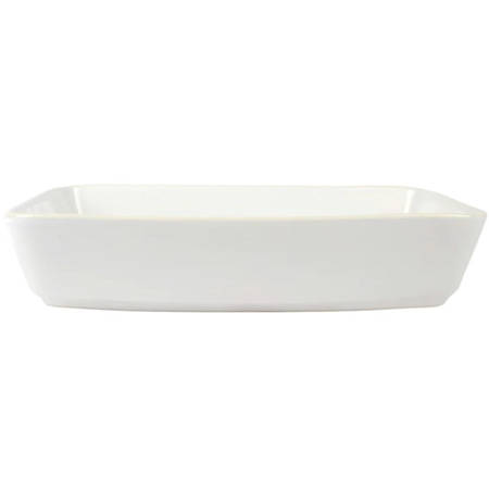 Chroma White 13"  Rectangular Baker