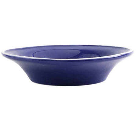 Chroma Blue 12" Shallow Round Bowl