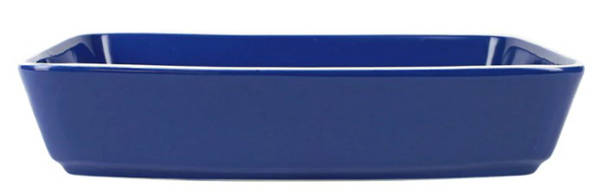 Chroma Blue 13"  Rectangular Baker