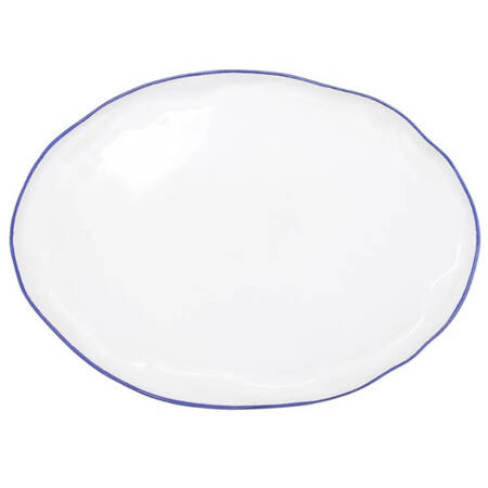 Aurora Edge 18" Oval Serving Platter