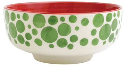Mistletoe 8" Round Serving Bowl