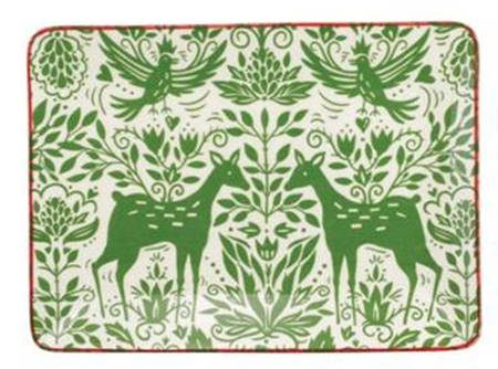 Mistletoe 11" Rectangular Serving Platter