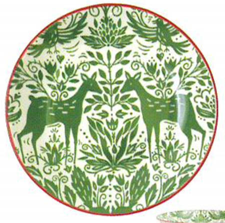 Mistletoe 12" Round Serving Bowl