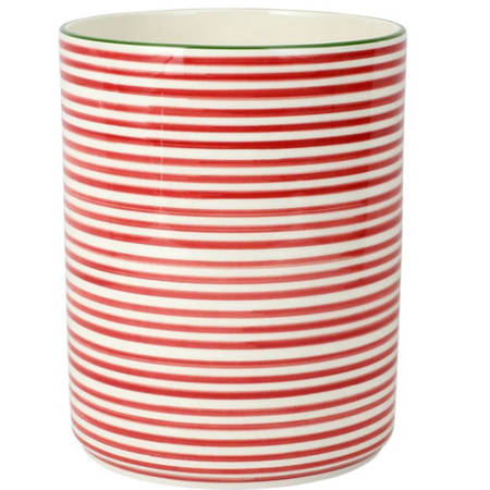 Mistletoe China Waste Basket