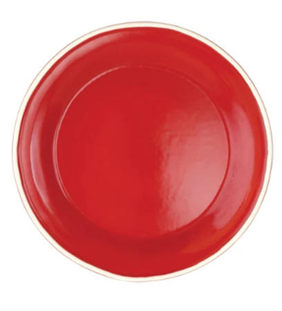 Chroma Red Salad Plate