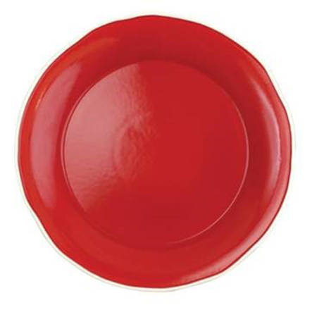 Chroma Red 12" Chop Plate (Round Platter)