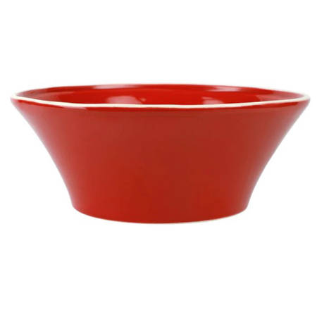 Chroma Red 10" Round Deep Bowl