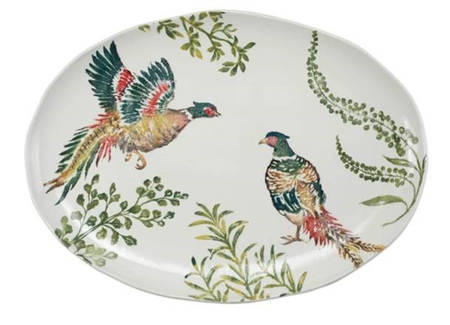 Fauna 21" Oval Serving Platter