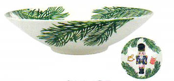 Nutcrackers 14" Round Serving Bowl