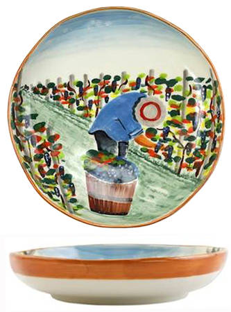 Cantina 13" Shallow Round Bowl