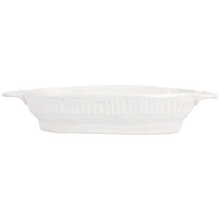 Pietra Serena 16" Oval Handled Bowl