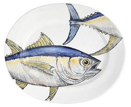 Pesca 21" Oval Serving Platter