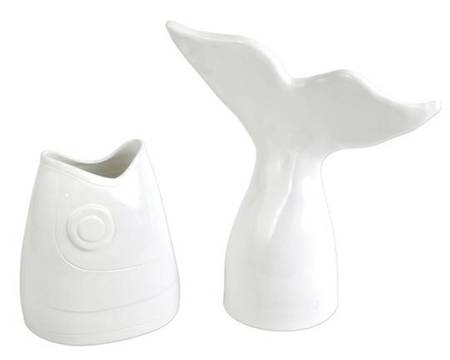 Acquatico (2 Pc) Large Vase (Fish Shape)