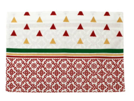 Bohemian Linens Cloth Reversible Placemat - Set of 4