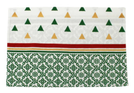 Bohemian Linens Cloth Reversible Placemat - Set of 4