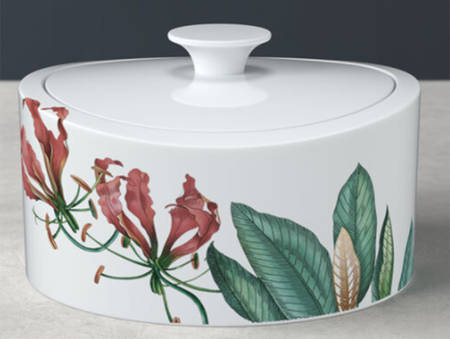 Avarua 6" Round Box & Lid