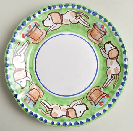 Campagna Cane Salad Plate