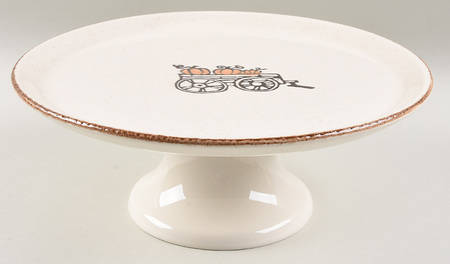 V4CV4C10 Footed Cake Plate