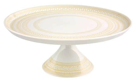 Ivory 11" Diameter Pedestal Cake Stand