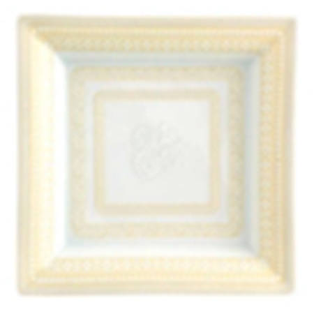 Ivory 6" Square Tray
