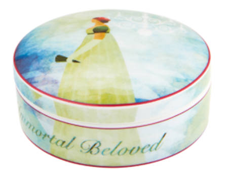 Fur Beethovan 4" Round Box & Lid