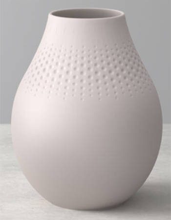 Collier Beige 7" Vase