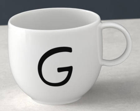 Letter Mugs Mug