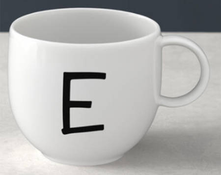 Letter Mugs Mug