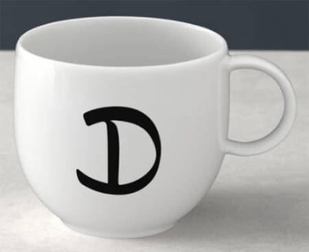 Letter Mugs Mug