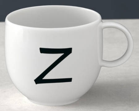 Letter Mugs Mug