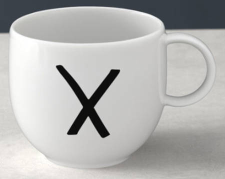 Letter Mugs Mug