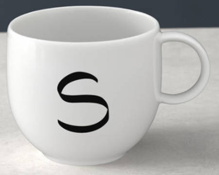 Letter Mugs Mug