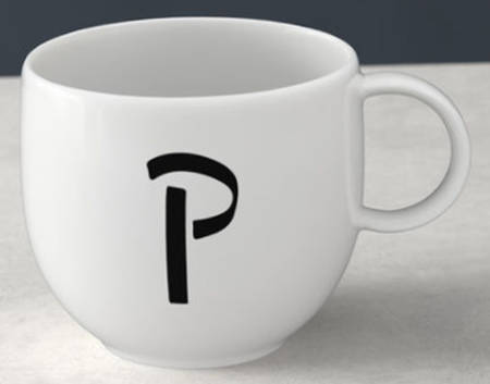 Letter Mugs Mug