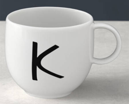 Letter Mugs Mug