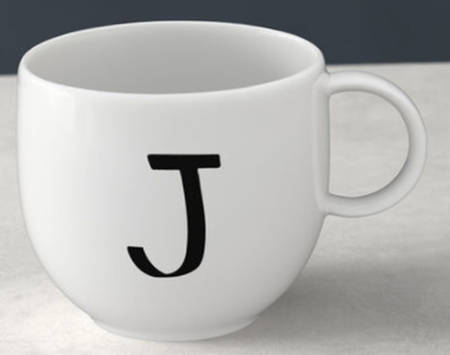 Letter Mugs Mug
