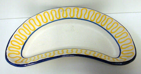 VIE169 Crescent Salad Plate